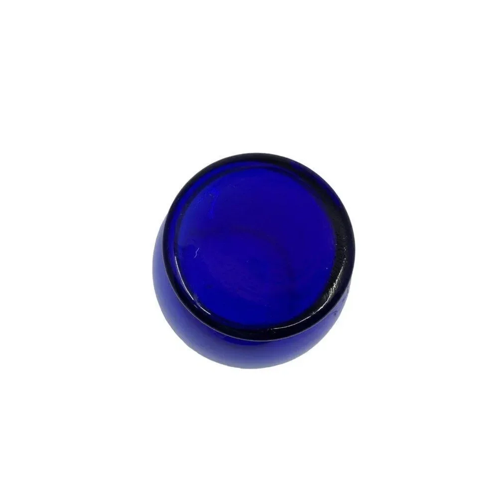 Unbranded Cobalt Blue Glass Vase Home Decor 6